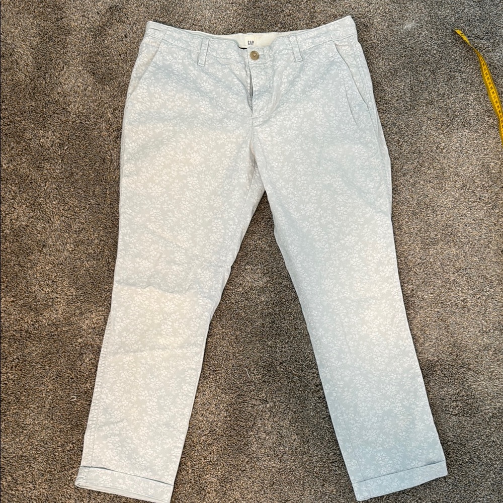 GAP women’s girlfriend chino pants - blue 29/8